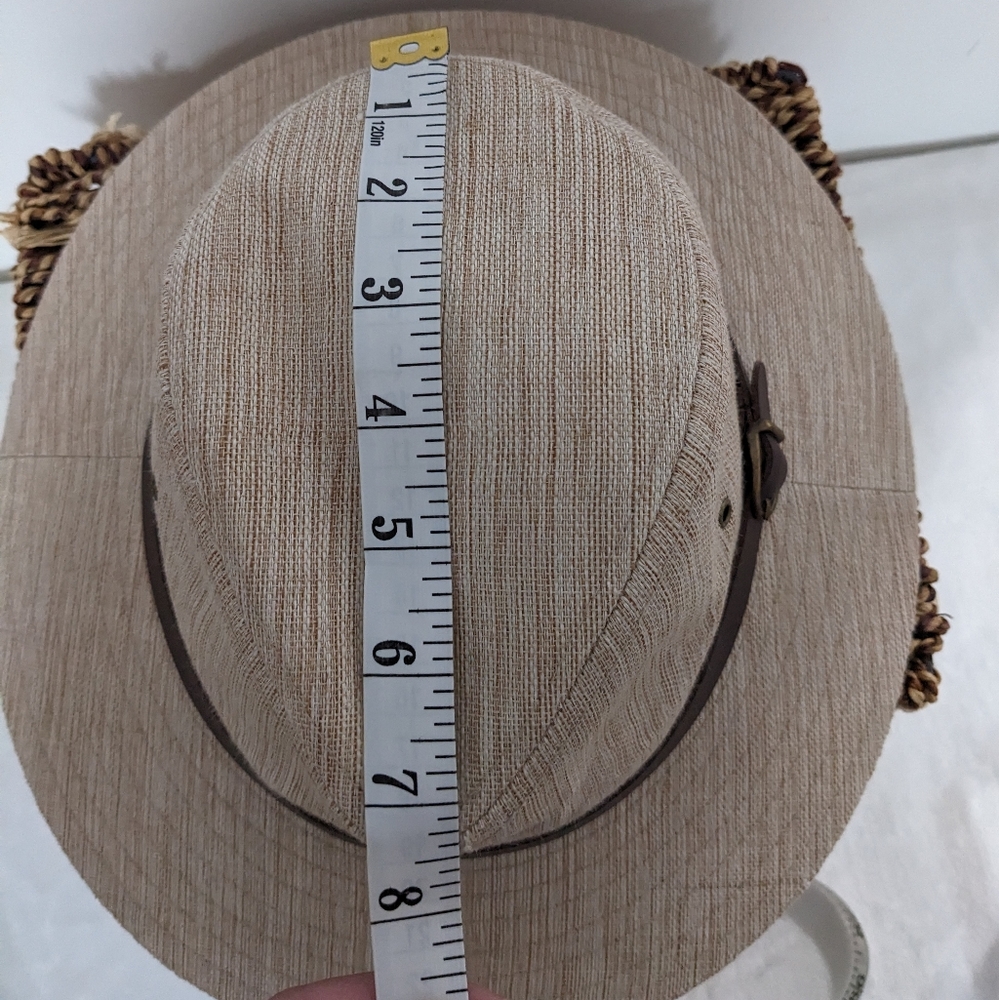 Henschel Hat Co USA Oakridge Safari Natural Linen Hat - Picture 10 of 13